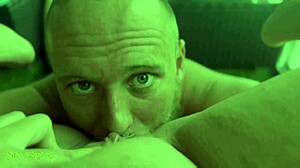 Asian Wife Gets Pussy Licked by White Guy in Pov