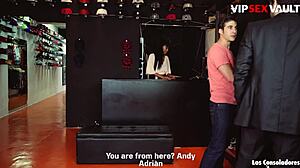 Black slut Noe Milk got me crazy, consoled by two Euro cocks in wild public action