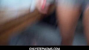 Onlystepmoms - big tits brunette tattooed stepmom notices that her stepson johnny is having trouble focusing on studying for his exam when she catches him masturbating