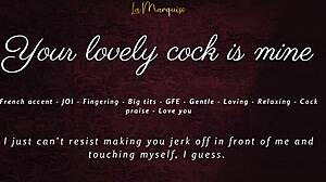 Your lovely cock is mine - ASMR joi GFE