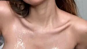 Raelilblack Tit Fucks Dildo