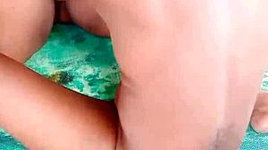 I fucked the pretty girl lost in the bush with huge tits!