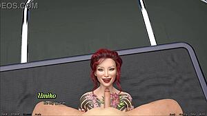 Hot asian milf begs me to fuck her step daughter while I penetrate her tight pussy in stranded in space 163