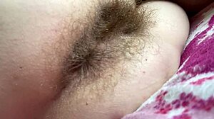 Check out this hairy ass fetish video featuring super hairy asshole and clit play