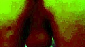 asshole stretching feels so intense in the shower