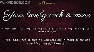 YOUR LOVELY COCK IS MINE - JOI ASMR GFE FRENCH ACCENT.