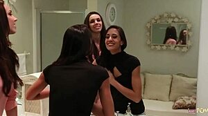 Cute Indian Girl Pleases Girlfriend In Bed