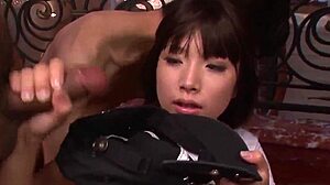 Hinata Tachibana Sucks Multiple Cocks In Group Cumshot Show