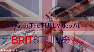 Hot British Friend Watches Her Twin Giving Head in Pantyhose