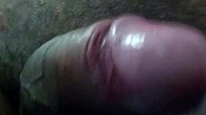 Shower cumshot scene