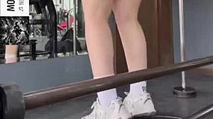 The ass of the girl from the gym is something impressive