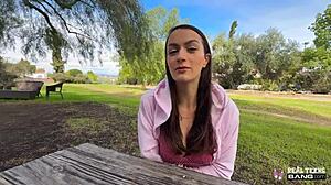 i watched busty summer renee have public fun with her big tits and ass