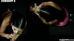 anna swallows cumshot number ten