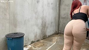 hired this maid and damn, her outfit and huge butt drove me crazy