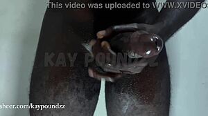 I masturbated to my own videos after work, feeling the sheer arousal. The full video captures young black exhibitionist flashing.