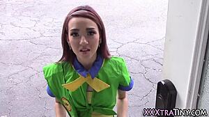 I Watch The Small Teen 18+ With The Big Cock In Action