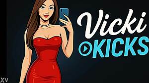 he fucks my tits as i crush his balls