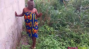 Two Big Tits Cocks Pamper Big Ass Wife in Erotic Backyard Sex!