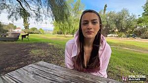 i watched busty summer renee have public fun with her big tits and ass