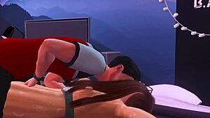 What secrets hide in my neighbor's hot 3D hentai wife?