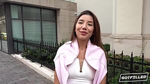 Layla Scarlett Gets Filled In Cowgirl And Creampie Positions