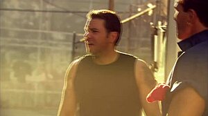 brunette outdoor fucking in heels with monster cock cumshot