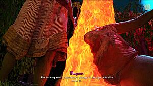 being a dik in this sexy route