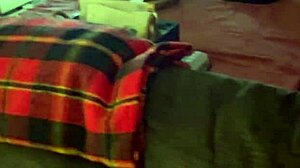 Stepmom Moans While Swallowing Cock