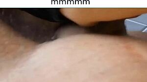 After fucking a fat pussy, a good handjob follows