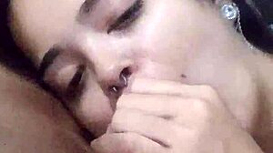 Debora's nightly blowjob routine?