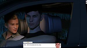 Redhead Babe Rides And Licks In Poolside Midnight Ride