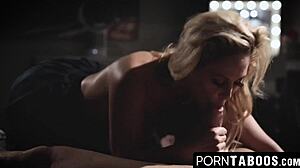 Older man pounds innocent girl bareback savagely