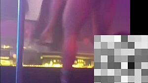 Lenev8 Caused In Swing House Stripped And Fucked In Cabins With Stranger At Pole Like The Naughty One Likes