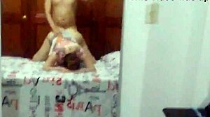 Latina Wife In Thong And Dress Bends Over In Front Of Mirror, Moaning As She Cheats With Amateur Babe.