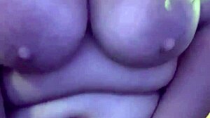 dildo action with my big natural tits bouncing hard