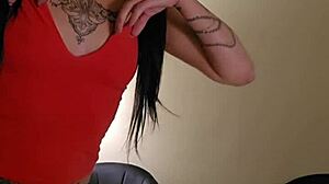 Emy Angel's Intimate Massage Session with Petite Redhead