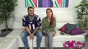 Redhead teen piikara makes love with boyfriend