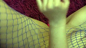 Sexy MILF plays with a new vibrator