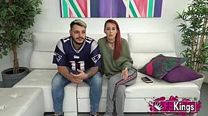 Redhead teen piikara makes love with boyfriend