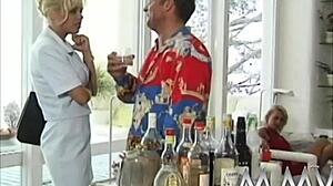 Retro blondie taking a big cock 😏