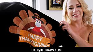 Step Daughter's Thanksgiving Deepthroat