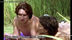 sabine petzl in kommissar rex 1994 summer murder with topless scenes