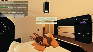 Roblox Porn Blacked with Monster Cock Deepthroat and Rough Anal Group