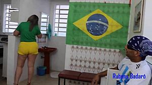 Neighbor Celebrates Victory With Dick Inside