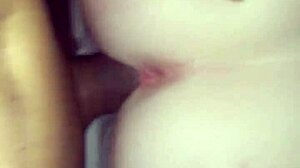 The black guy fucked her until climax