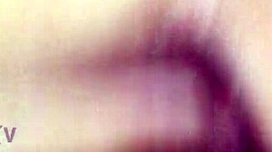 Cum shot on cock, what a massive cumshot!