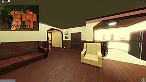 Kids going door to door for candy on Halloween night, saying trick or treat