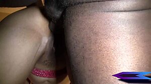 Indian girl enjoys having her rear hole railed