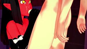 I am meru the succubus, experiencing intense hard sex in this fantasy