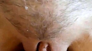 After fucking a fat pussy, a good handjob follows